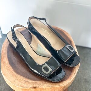 Salvatore Ferragamo | Slingback Kitten Heels